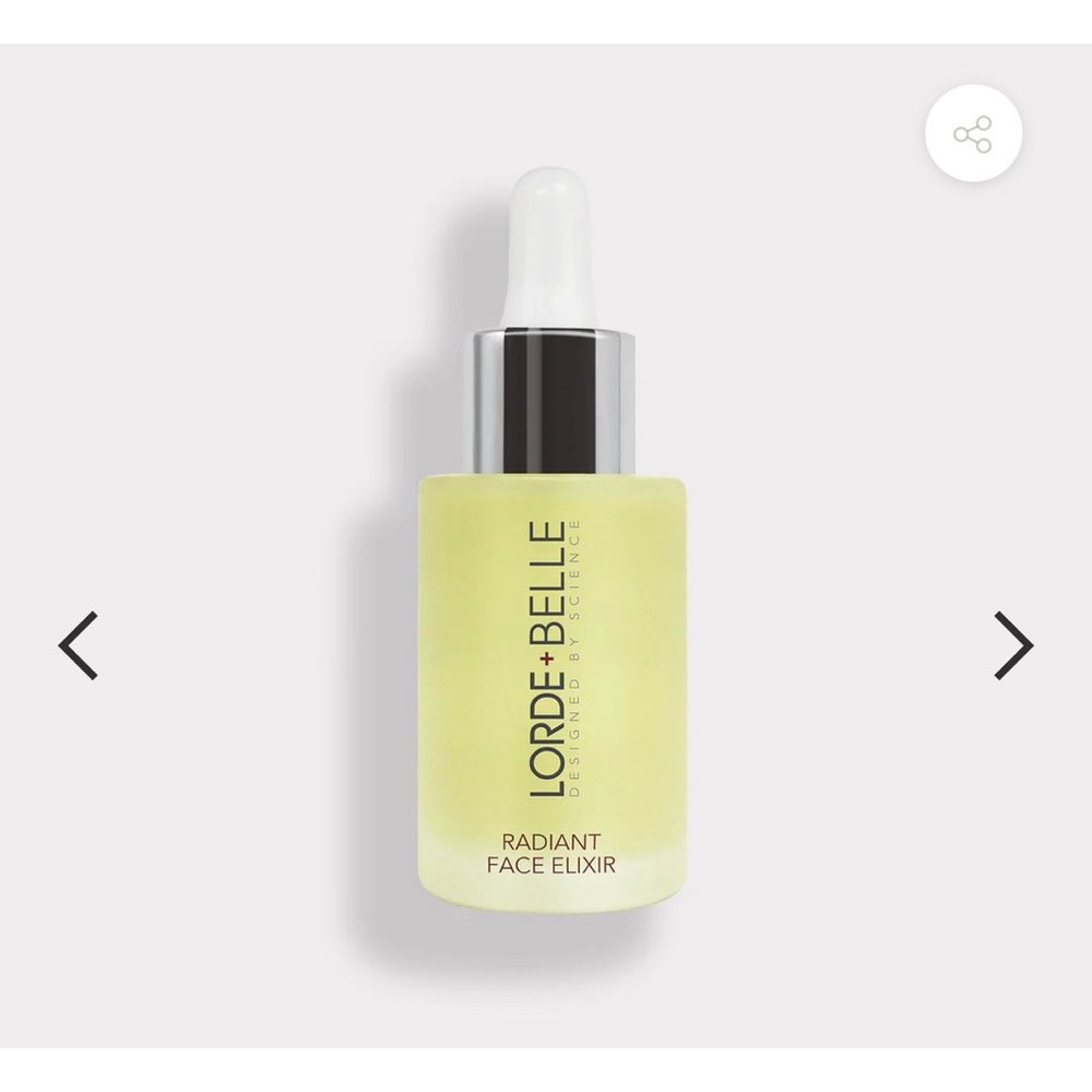 Lorde + Belle RADIANT FACE elixir‎ 1oz NIB